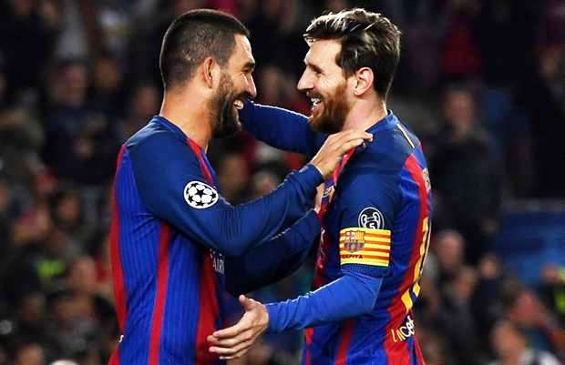 Arda Turan và Messi tỏa sáng rực rỡ tại Nou Camp