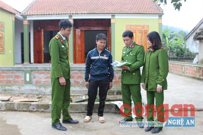 Công an huyện Nam Đàn tuyên truyền, động viên nhiều tấm gương điển hình trong công tác tái hòa nhập cộng đồng trên địa bàn