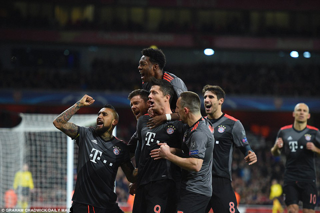 Bayern Munich chứng tỏ mình là ứng cử viên hàng đầu cho chức vô địch Champions League mùa này