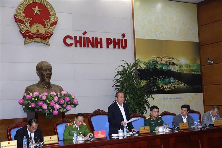 Phó Thủ tướng Thường trực Trương Hòa Bình phát biểu chỉ đạo tại Hội nghị