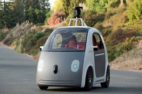 Mẫu xe tự lái của Google.