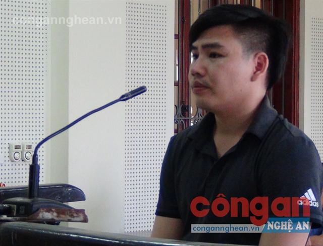 Bị cáo Nguyễn Văn Cường tại phiên tòa