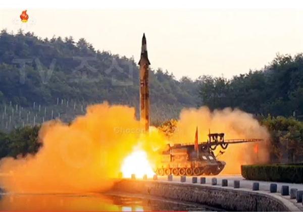 Vụ thử tên lửa ngày 29-5 của CHDCND Triều Tiên.