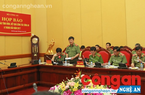 Thiếu tướng Bạch Thành Định - Phó GĐ Công an TP Hà Nội thông tin về vụ việc Đồng Tâm