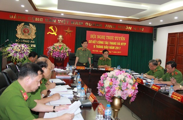 Thứ trưởng Nguyễn Văn Sơn phát biểu chỉ đạo tại Hội nghị.