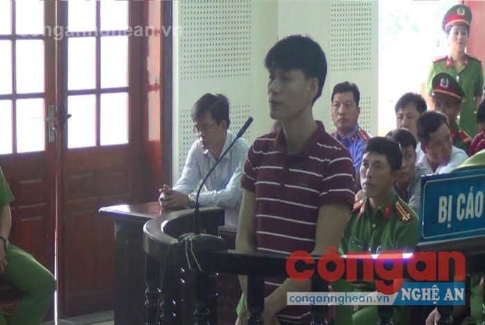 Bị cáo Nguyễn Văn Oai tại phiên tòa