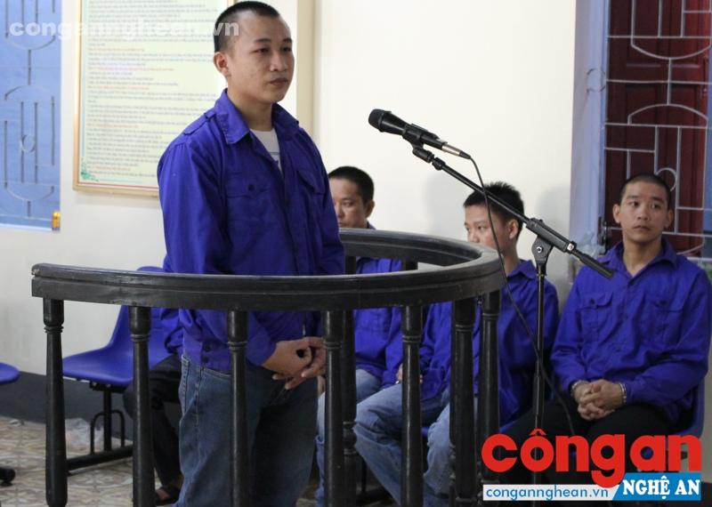 Bị cáo Thái Doãn Lương tại phiên tòa