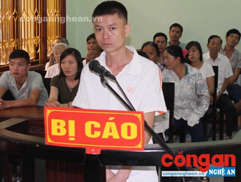 Bị cáo Trương Quốc Trung tại phiên tòa