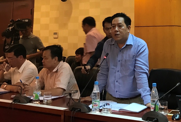 Ông Nguyễn Xuân Quang tại buổi họp báo. Ảnh: VGP/Thu Cúc