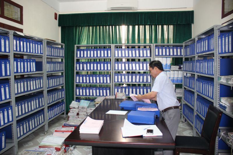 Tỉnh ủy Nghệ An luôn quan tâm đến công tác lưu trữ tư liệu