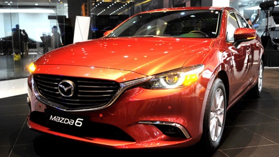 Mazda 6 đang là mẫu xe có mức giá hấp dẫn trong phân khúc sedan hạng D.