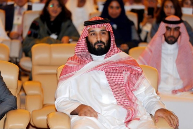 Thái tử Saudi Arabia Mohammed bin Salman. Ảnh: Reuters