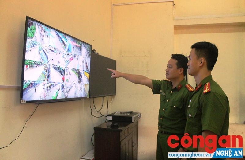 Dù mới vận hành nhưng mô hình camera an ninh đã giúp Công an phường Hồng Sơn phát hiện,                                                   làm rõ 4 vụ trộm cắp tài sản