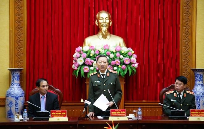 Bộ trưởng Tô Lâm phát biểu chỉ đạo tại Lễ tổng kết