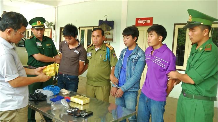 Lực lượng chức năng hai nước Việt - Lào phối hợp bắt giữ tội phạm trên tuyến biên giới