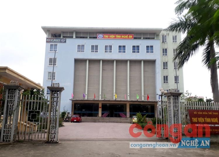 Thư viện tỉnh Nghệ An xuống cấp sau 7 năm sử dụng