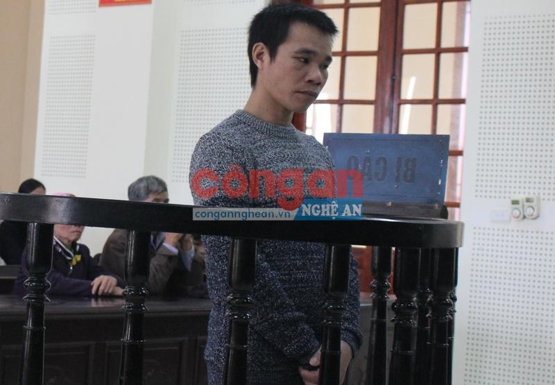 Bị cáo Lữ Văn Hòa tại phiên tòa