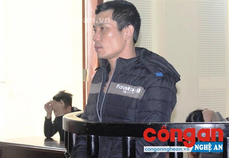 Bị cáo Lê Quang Trung tại tòa