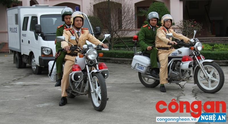Công an huyện Nghi Lộc triển khai lực lượng ra quân tấn công, trấn áp tội pham