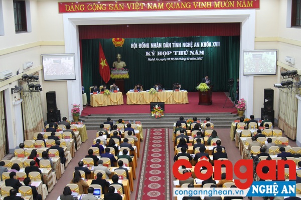 Kỳ họp thứ 5, HĐND tỉnh sẽ diễn ra từ ngày 18 đến 20/12 tại Nhà khách Nghệ An- TP VInh
