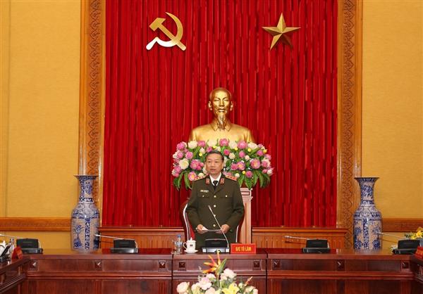 Bộ trưởng Tô Lâm chủ trì Hội nghị.
