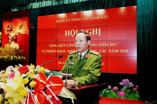 Thứ trưởng Lê Quý Vương phát biểu tại Hội nghị.
