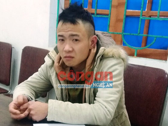 Đối tượng bị Công an huyện Nghi Lộc bắt giữ