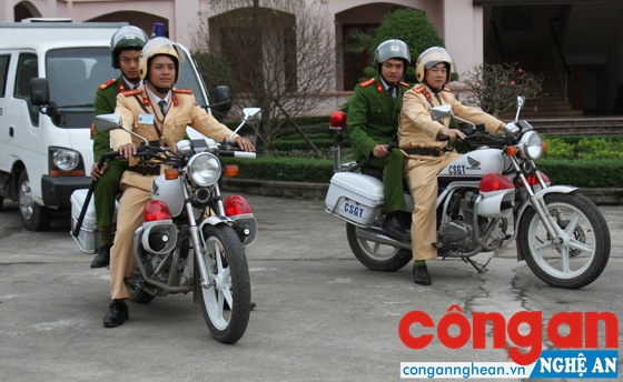 Công an huyện Nghi Lộc triển khai lực lượng ra quân tấn công, trấn áp tội phạm