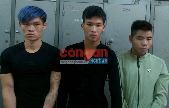 Một số đối tượng phạm tội ma túy bị Công an huyện Kỳ Sơn bắt giữ
