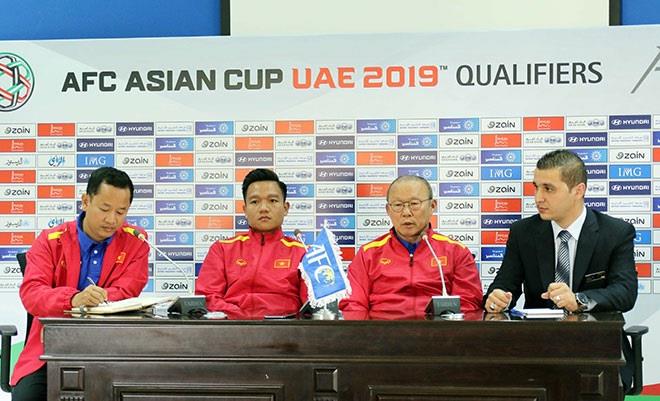HLV Park Hang Seo muốn ghi điểm ở trận thứ 2 dẫn dắt ĐT Việt Nam