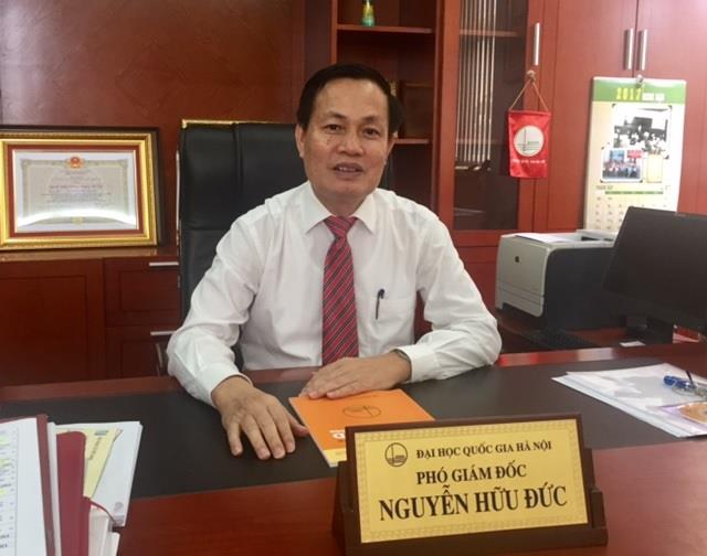 GS. TS Nguyễn Hữu Đức, Phó Giám đốc Đại học Quốc gia Hà Nội. Ảnh: VGP/Nhật Nam