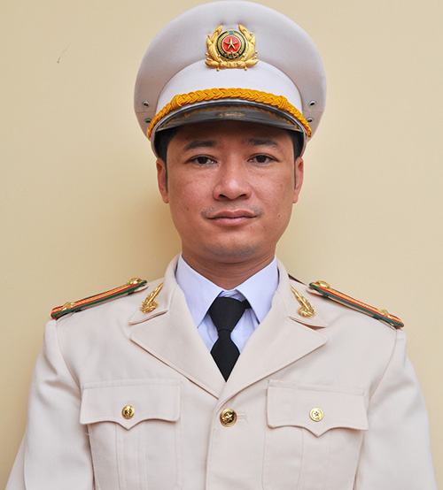 Trung tá Trần Ngọc Tuấn, Trưởng Công an TX Thái Hòa
