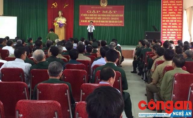 Đông đảo CCB huyện Hưng Nguyên tham dự lễ ra mắt mô hình                              “CCB với phong trào toàn dân bảo vệ ANTQ”