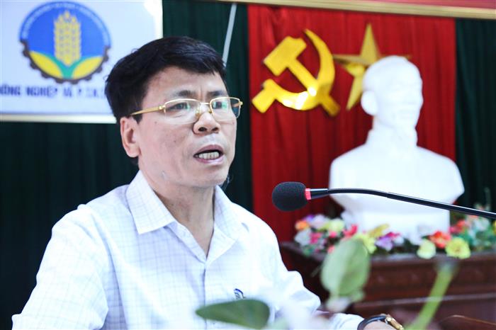 Ông Nguyễn Tiến Lâm – PGĐ sở Nông nghiệp & PTNT tỉnh phát biểu