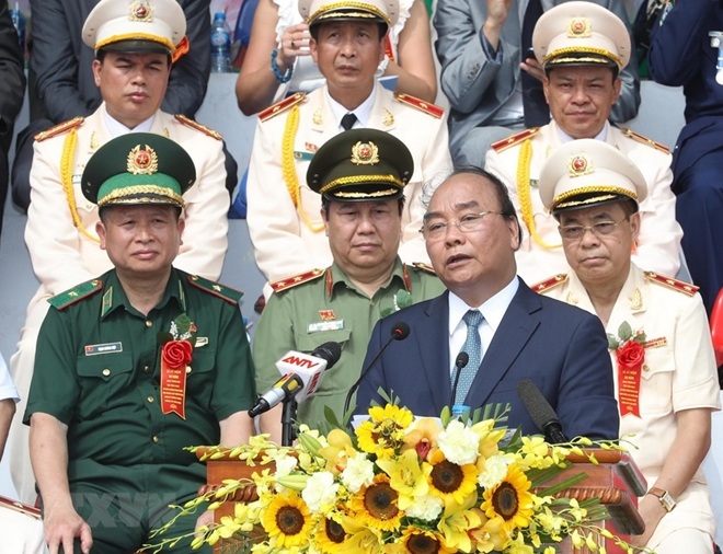 Thủ tướng Nguyễn Xuân Phúc phát biểu tại buổi Lễ