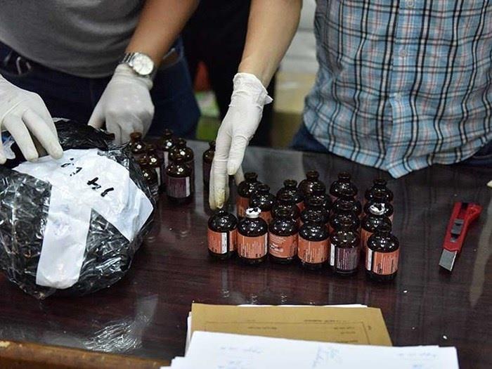 Thuốc thú y được dùng sản xuất ma túy tổng hợp bị công an thu giữ