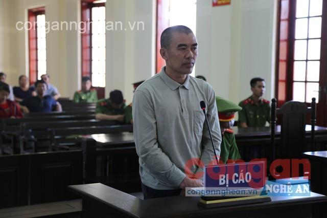 Bị cáo Trần Minh Hoài tại phiên tòa sơ thẩm