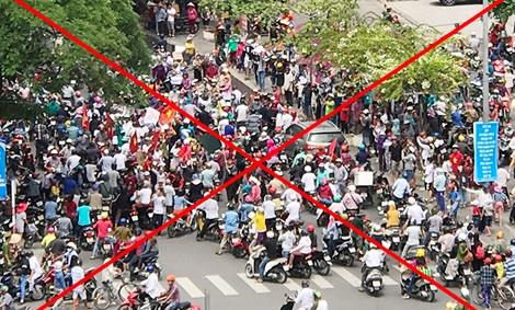 Hình ảnh những người dân tụ tập đông người gây ách tắc giao thông ở Nha Trang cần được đấu tranh ngăn chặn và xử lý nghiêm minh.