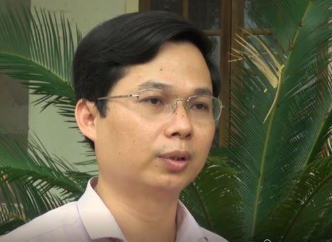 Ông Nguyễn Văn Vinh, Chủ tịch UBND thị trấn Thanh Chương