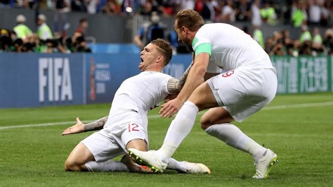 Trippier sút phạt hoàn hảo tung lưới Croatia đưa lợi thế ngay từ phút thứ 5 cho tuyển Anh
