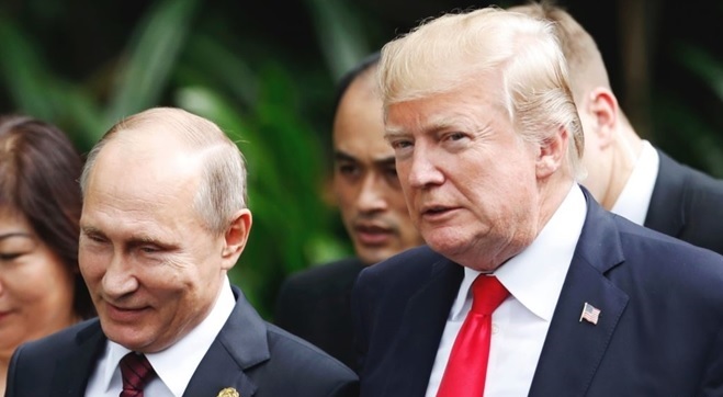 Ông Trump cho biết, dù đã gặp vài lần nhưng ông không biết rõ về Tổng thống Nga Putin. Ảnh: AP. 