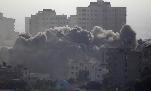 Những cuộc không kích nhằm vào các mục tiêu của phong trào Hamas. Ảnh: Reuters