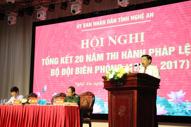 Đồng chí Nguyễn Xuân Đường - Chủ tịch UBND tỉnh khai mạc Hội nghị