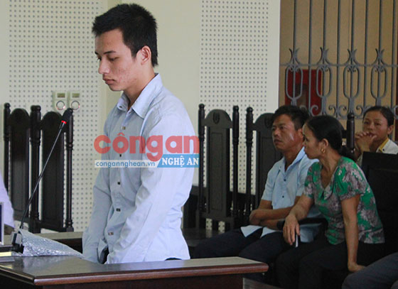 Bị cáo Phan Đình Quảng tại phiên tòa