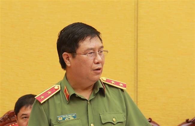 Trung tướng Nguyễn Ngọc Anh, Cục trưởng Cục Pháp chế và cải cách hành chính tư pháp, Bộ Công an.