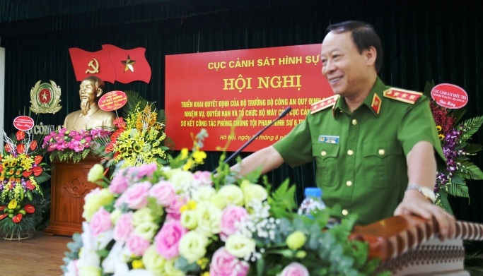 Thứ trưởng Lê Quý Vương phát biểu tại Hội nghị.