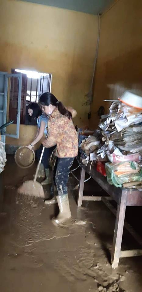 Đợt xả lũ ngày 30/7/2018 khiến huyện Con Cuông thiệt hại nặng nề