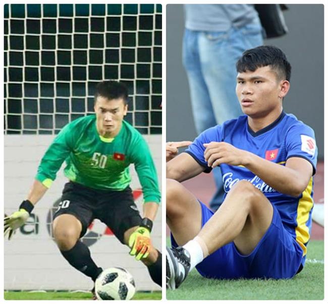 Tiến Dũng (trái) và Xuân Mạnh sẽ phải đối đầu nhau sau khi cùng làm nên thành công cho U23 Việt Nam ở ASIAD vừa qua