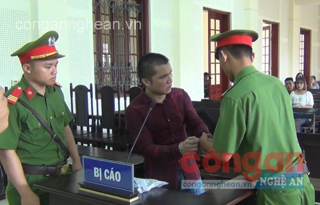 Bị cáo Chương Văn Thuận tại phiên tòa