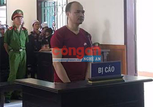 Bị cáo Nguyễn Nam Hải tại phiên tòa